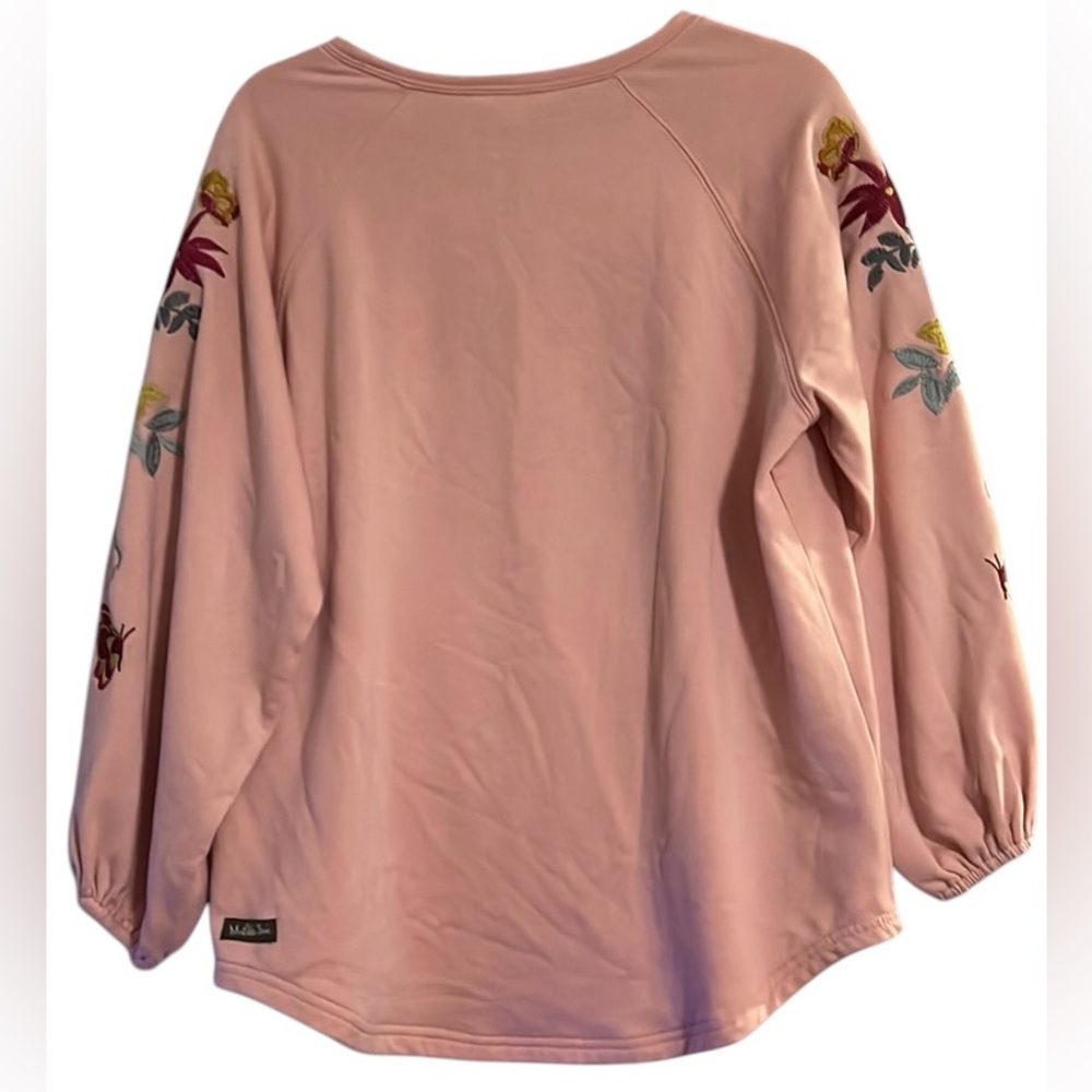 MATILDA JANE Lets Go Together Blushing Pink Floral Detail Sweatshirt,Medium,GUC. - Picture 10 of 13